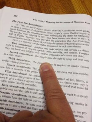 second amendment texas textbook