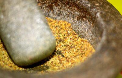 spices mortar