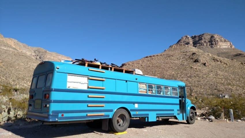 They Converted A 1991 Cheap School Bus Into A Home. And They Love It.