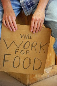 will work for food