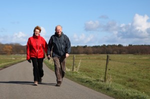 seniors walking