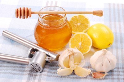 honey,garlic and lemon