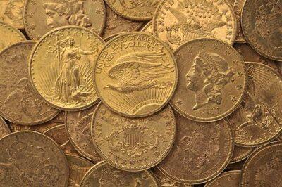 Gold coins