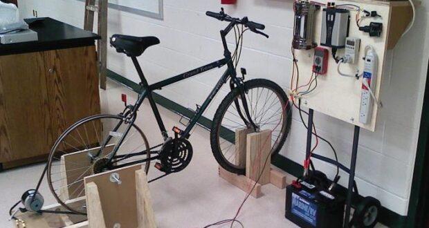 The Pedal-A-Watt Stationary Bike Power Generator: create energy