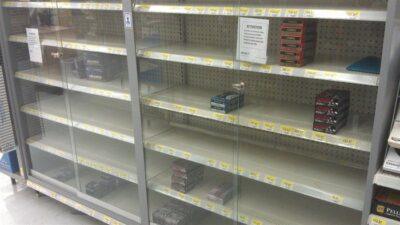 ammunition shortage