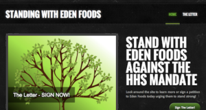 Eden Foods Says ‘No Thanks’ To Obamacare’s Birth Control Mandate