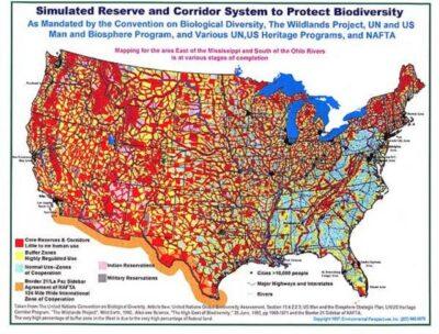 Agenda 21 map