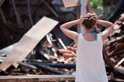 destroyed house disaster preparedness