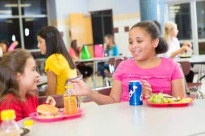 soda school lunch