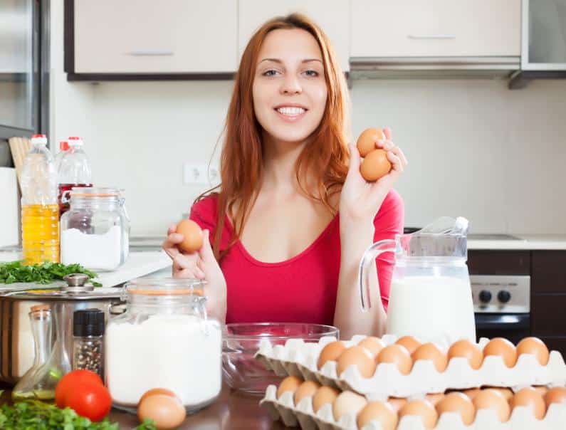 dehydrating eggs