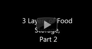 3 Layers of Food Storage: Layer 2, ingredients
