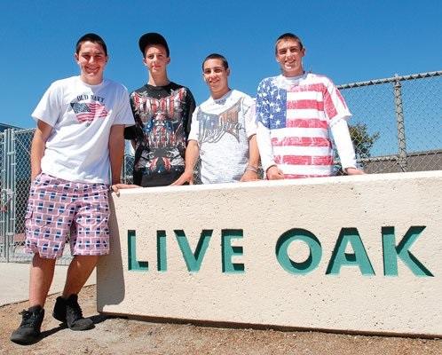 School American Flag T-shirts