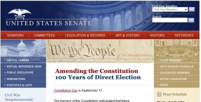 Senate website