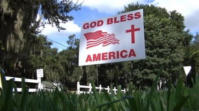 God bless American sign
