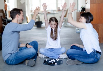 old fashioned family game night