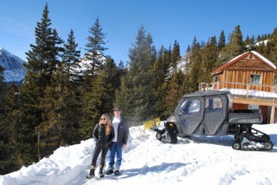 Colorado eminent domain cabin snowmobile