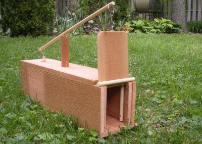 how to build a rabbit trap