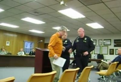 man arrested city board time limit