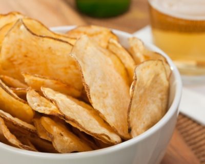 homemade potato chips
