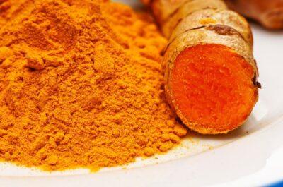 turmeric, root and powder