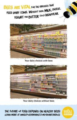 This Is What The Grocery Aisle Would Look Like Without Bees