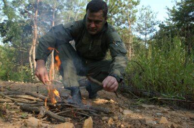 How to start a fire without firestarter