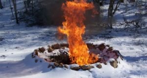 The Simple Way To Start A Fire In The Snow