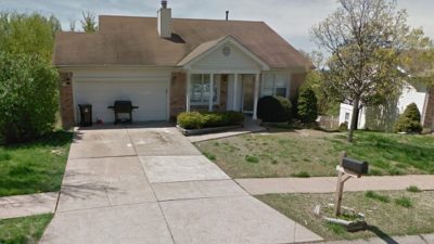 A Google Maps image of the home from 2013