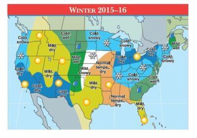 famer's almanac winter weather