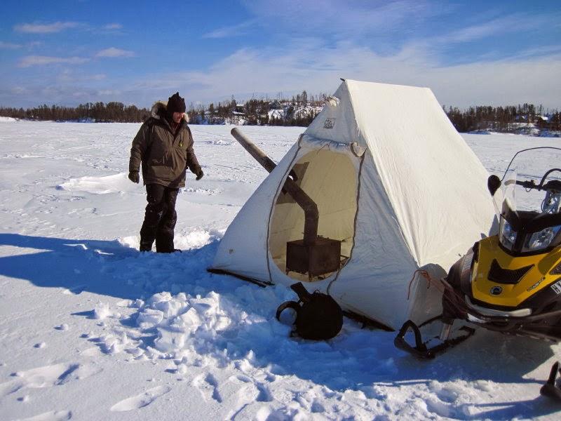 ice fishing hut plans