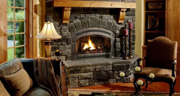 Building An All Natural Stone Fireplace, Natural Stone For Fireplace Wallpaper