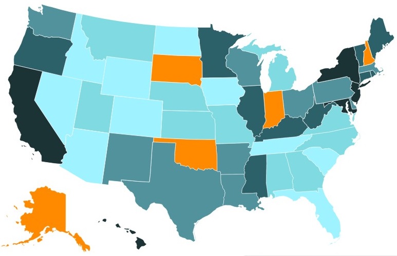 The Freest States For Off-Grid Living, Ranked 1-50