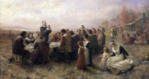 The Pilgrims’ First Thanksgiving Meal Included … Seal & Eagle?