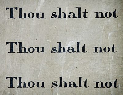 The 8th Commandment: We've Got The Definition Of 'Stealing' All Wrong
