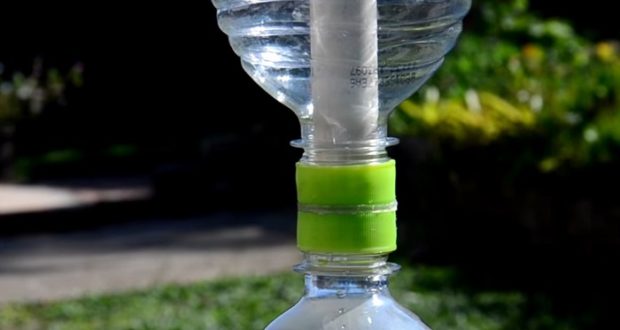 How To Make A Survival Solar Water Filter Out Of 2 Water Bottles