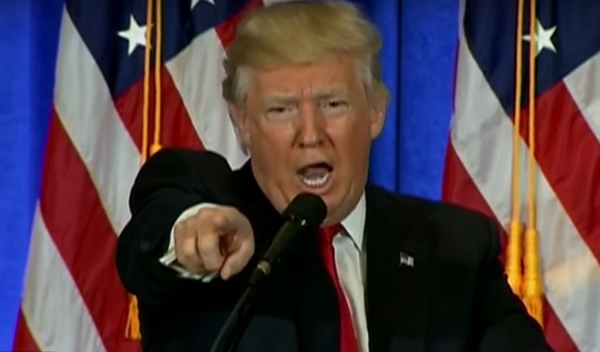 WATCH: Trump Shout At CNN Reporter: 'You Are Fake News'