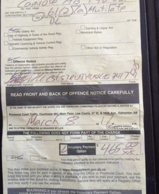 His Driver’s License Had A Tear. So Police Fined Him $465