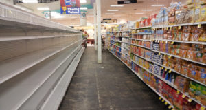 The First 10 Foods That Disappear From Store Shelves During Disasters