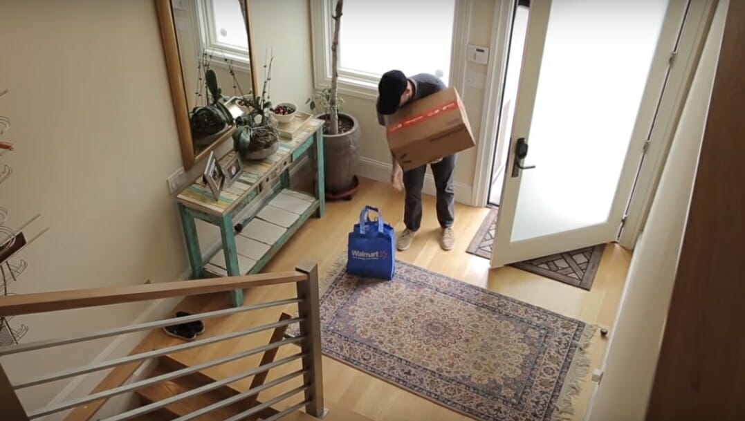 Walmart & Amazon Ask: Can We Enter Your Home When You’re Gone?