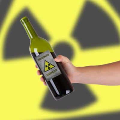 california wine radioactive